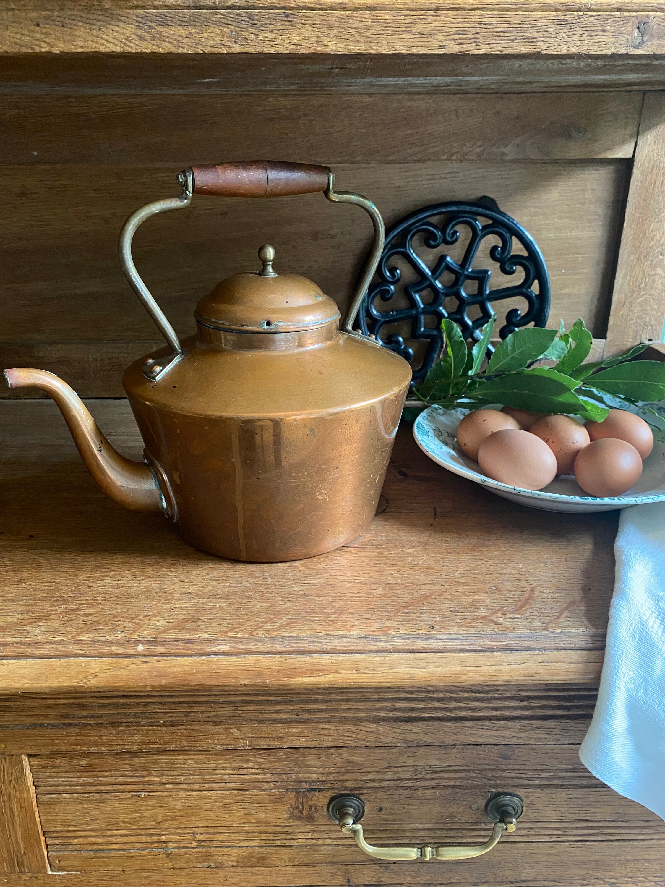 Ancienne Bouilloire en Cuivre