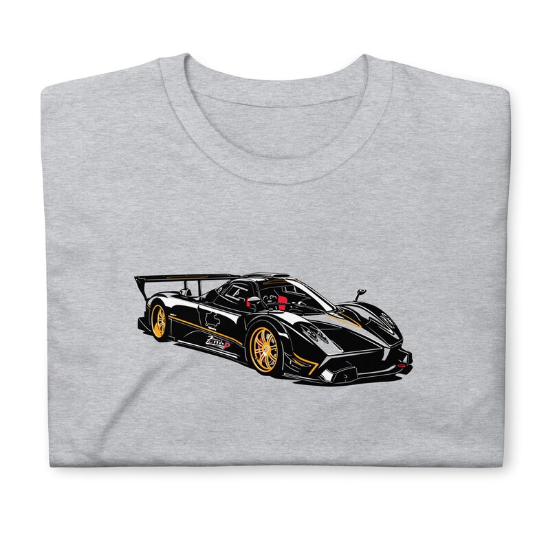 Exotic Hypercar Shortsleeve Unisex Racing Sports Car Tshirts Etsy