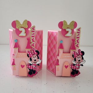 Minnie Mouse Favors Boxes Minnie Mouse Hexagonal Box Minnie - Etsy