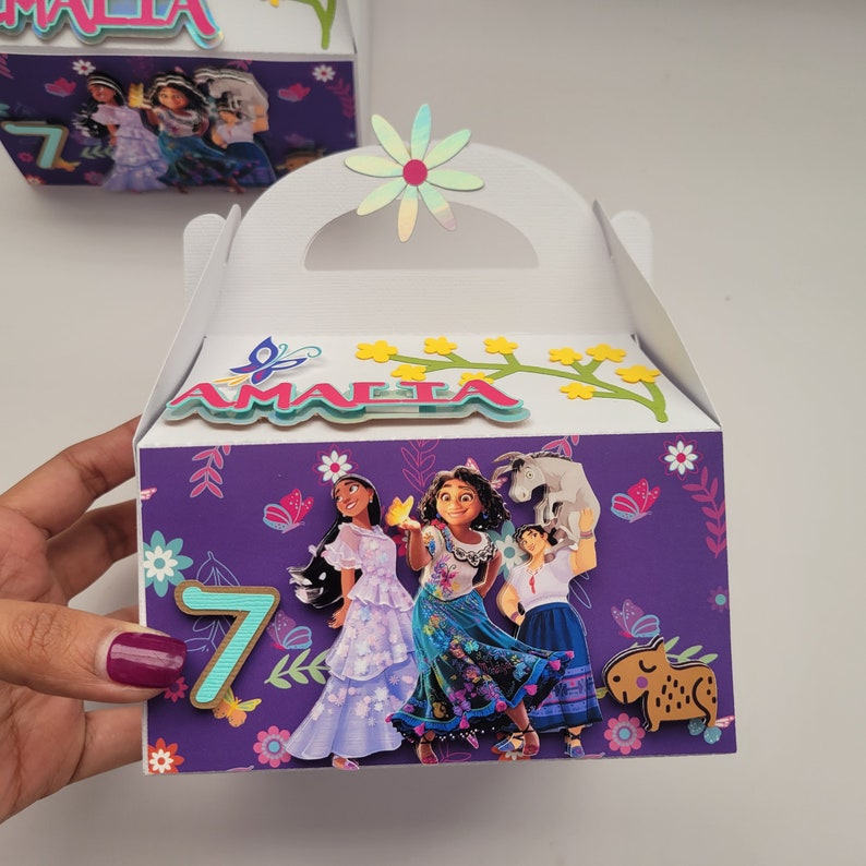 Encanto Favor Boxes Encanto Lunch Box Encanto Gabble Box Etsy Australia