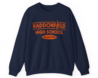 Haddonfield High School Crewneck: Michael Myers 1978 Halloween Horror Sweater