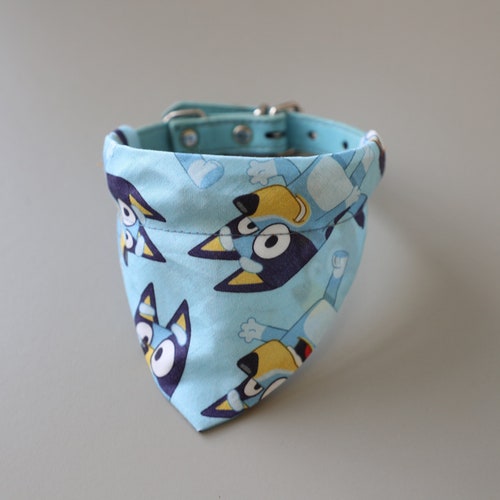 Bluey Doublesided Over the Collar Dog Bandanas Etsy Australia