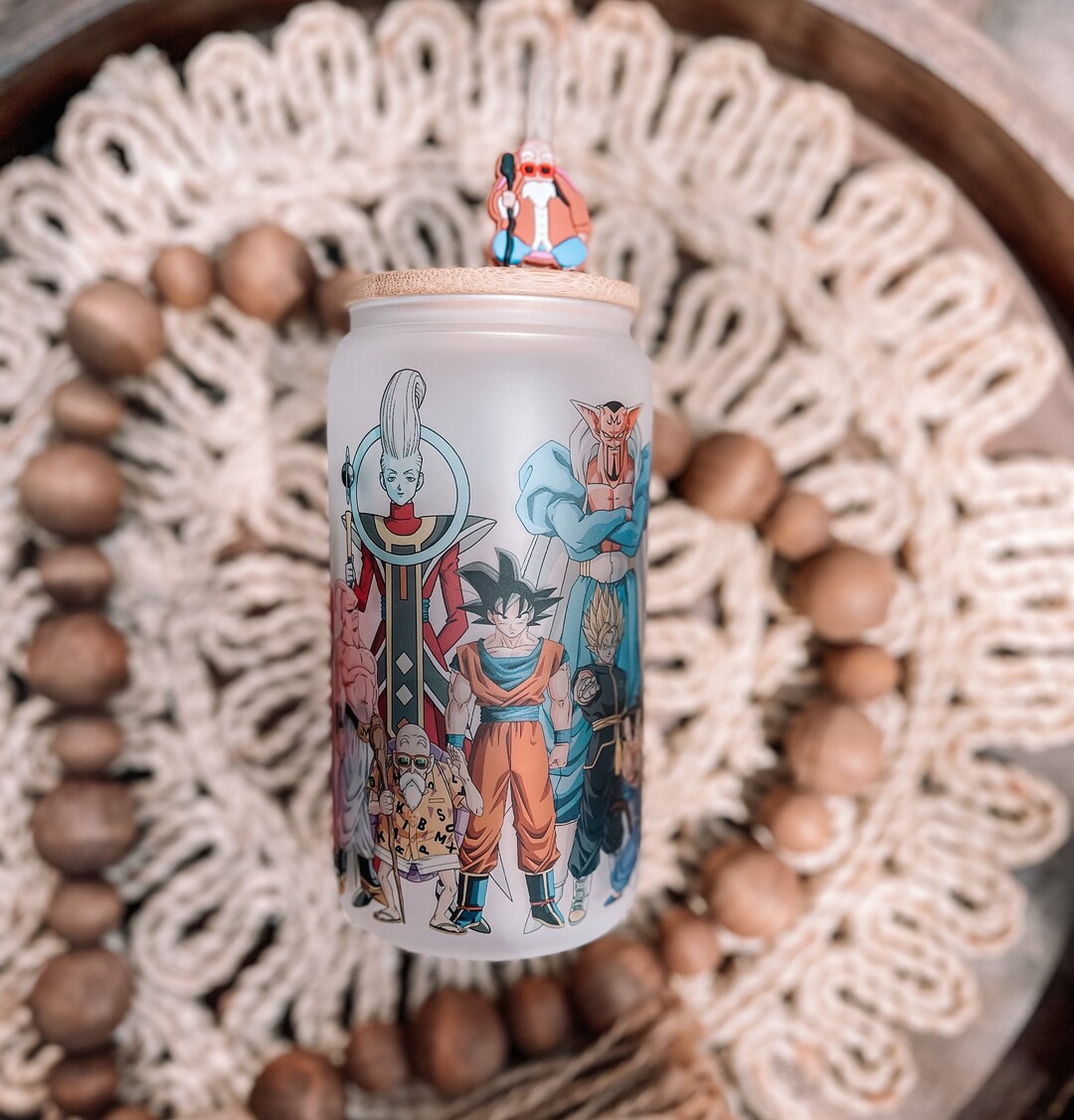 Dragon Ball Z Glass Cup Etsy