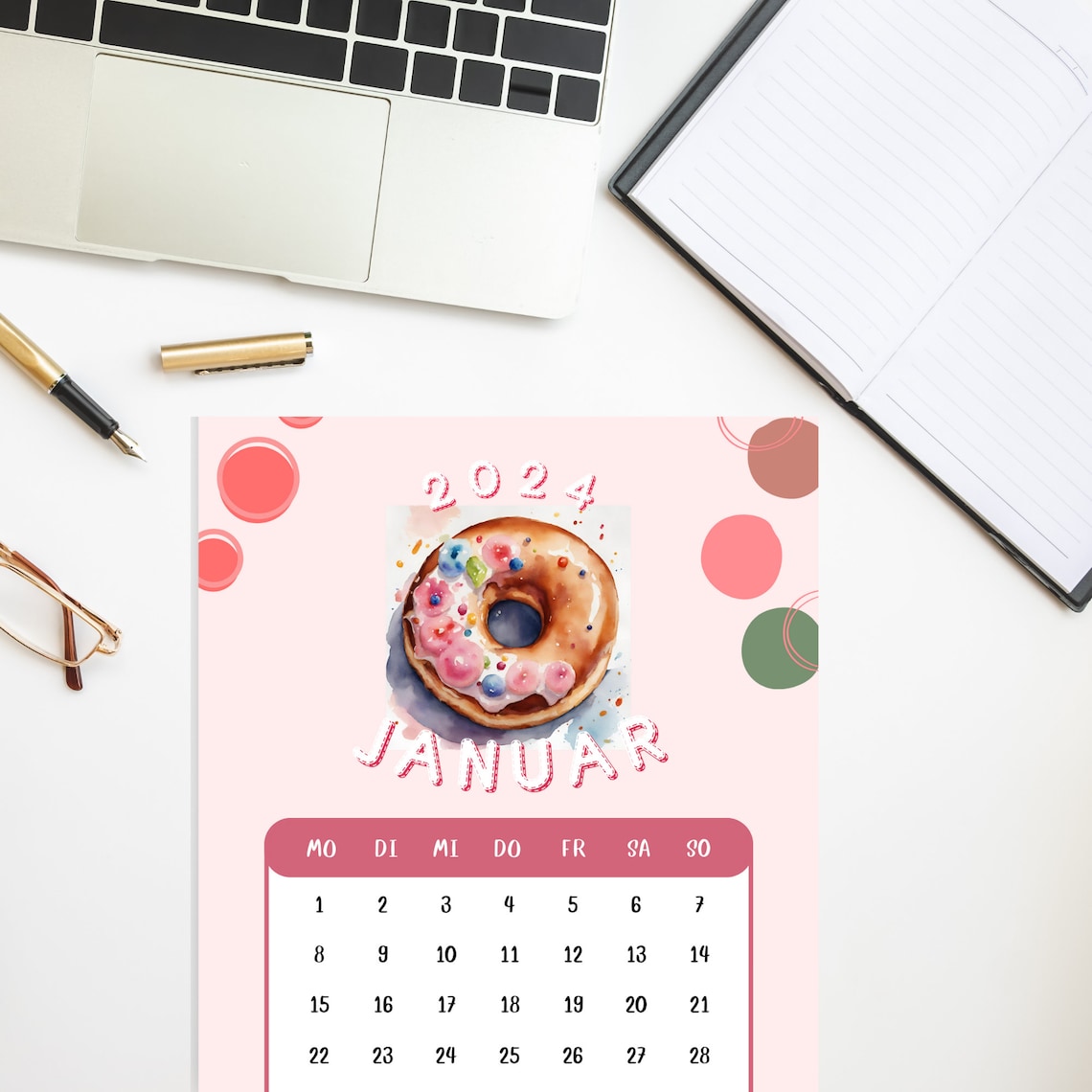  Foto zu 2024 Kalender Druckbar 