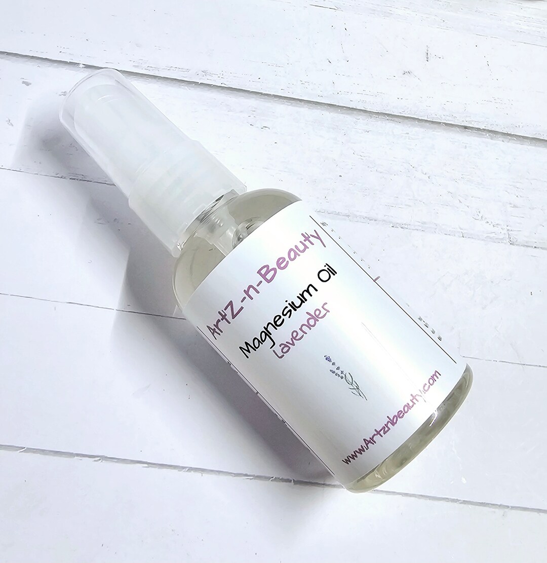 Magnesium Oil Pain Muscle Cramps Pregnancy Headaches Etsy