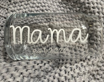 mama glass cup