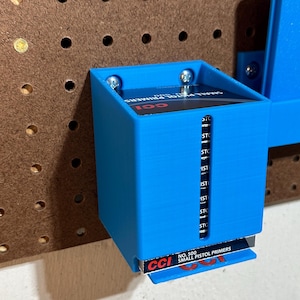 Primer Pack Organizer: Wall Mount or Pegboard (Your Choice of Winchester, CCI, or Federal)