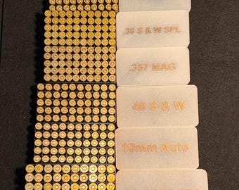 Multiple Caliber Ammo Cases (from .22 LR to .45 ACP)