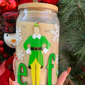 ELF glass cup