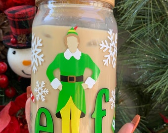 ELF glass cup