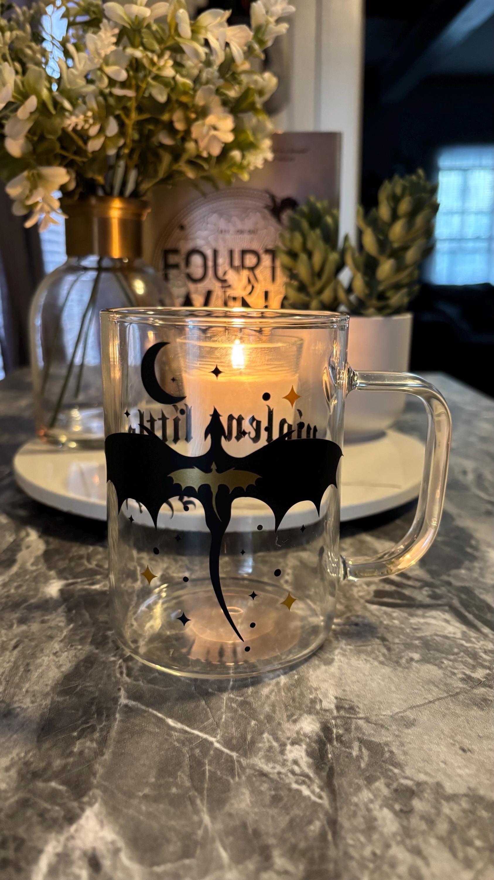 violent little thing dragon glass mug