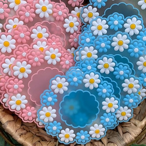 Daisy cup coasters