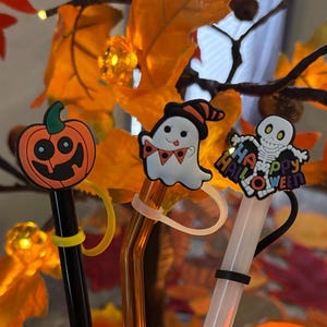 Halloween straw topper