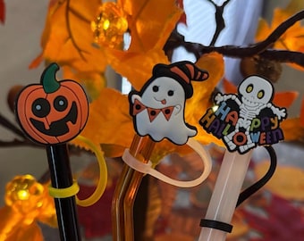 Halloween straw topper