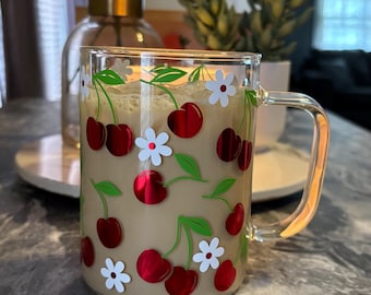 Kirsch Glas Becher