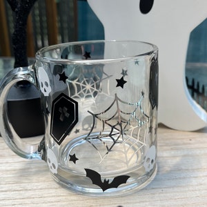 Halloween glass mug