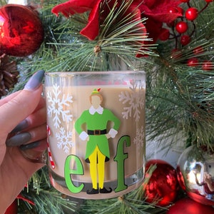Elf glass mug