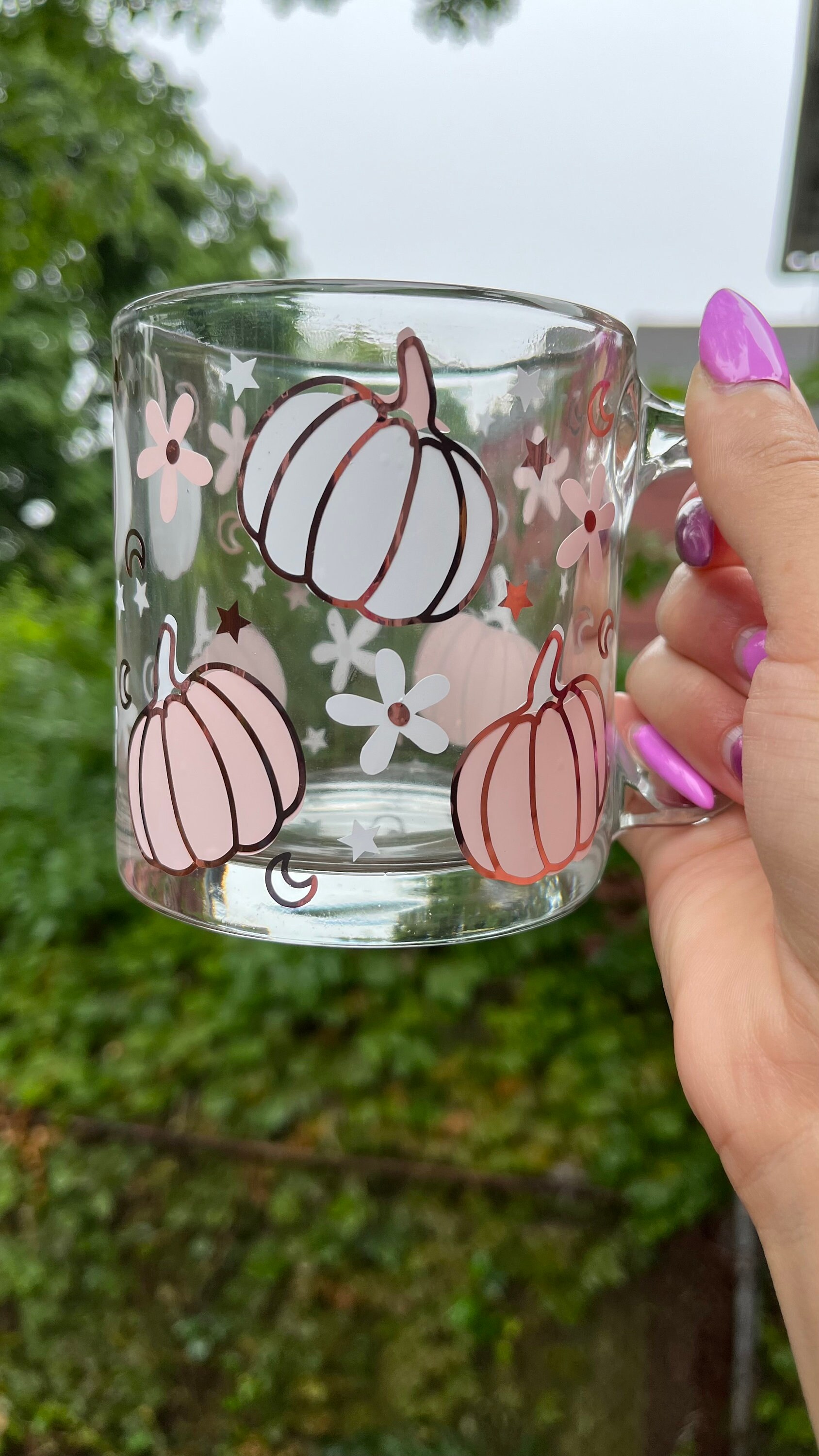 Pink Pumpkin Mug - Etsy
