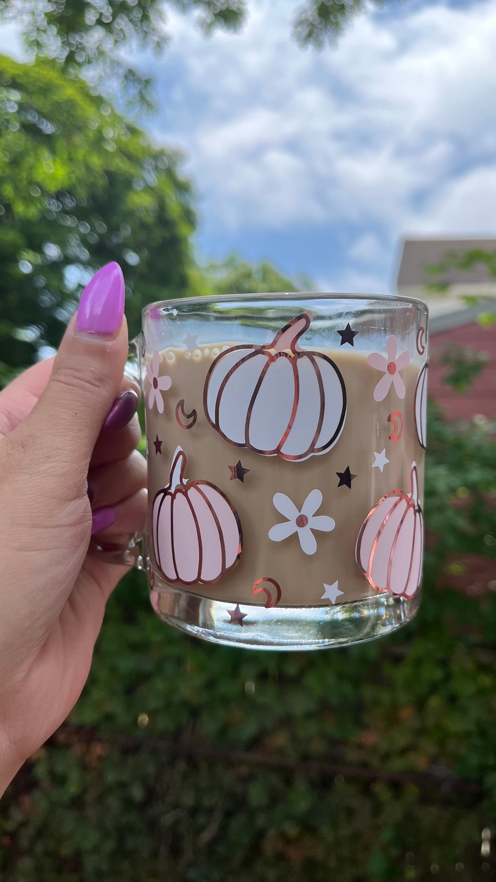 Pink Pumpkin Mug - Etsy