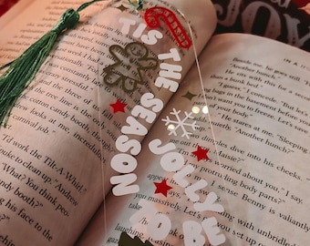 Tis the season to be jolly bookmark