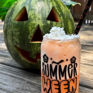 summerween glass cup