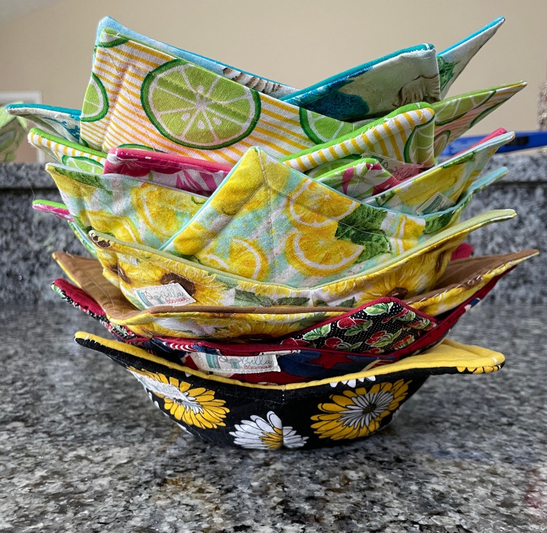 Microwave Bowl Cozy/holder, Soup Bowl Cozy, Soup Bowl Holder