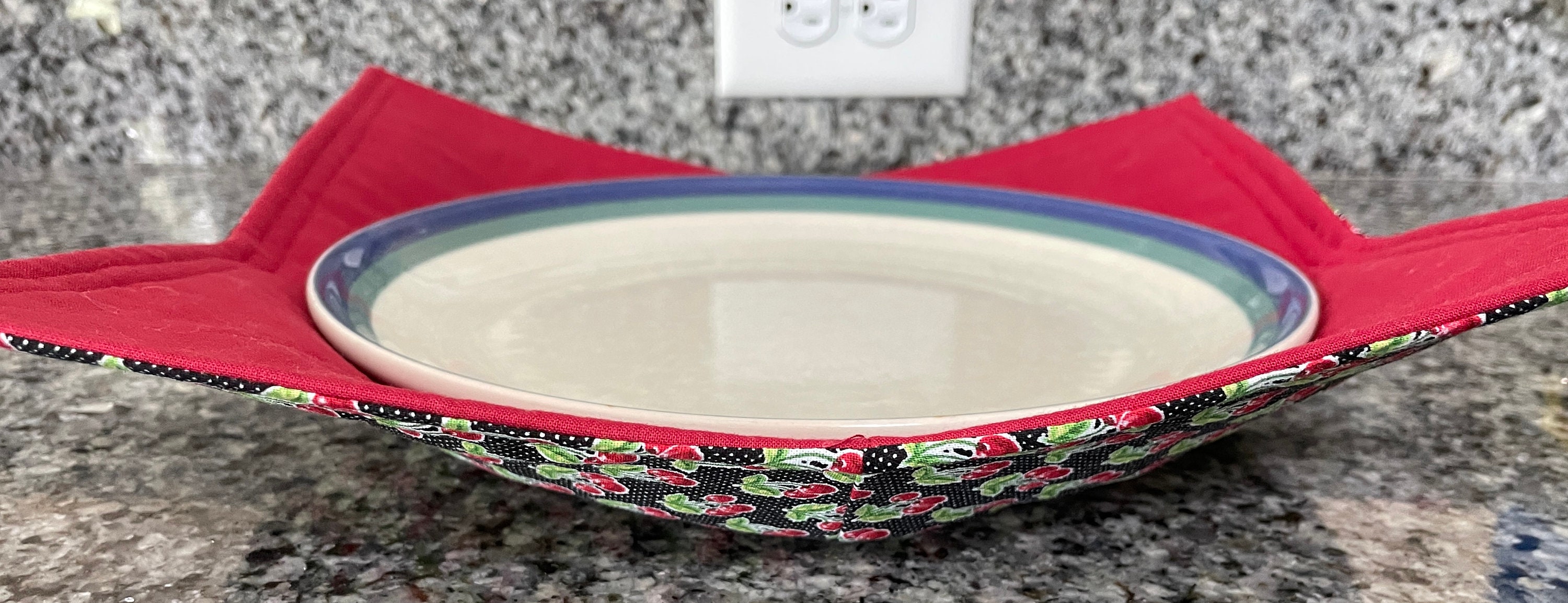 Microwave Bowl Cozy/holder Soup Bowl Cozy Soup Bowl Holder Etsy