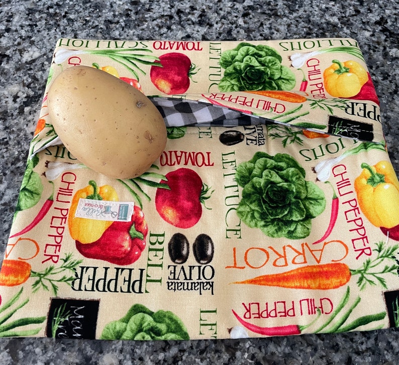 Microwave Potato Bag Etsy