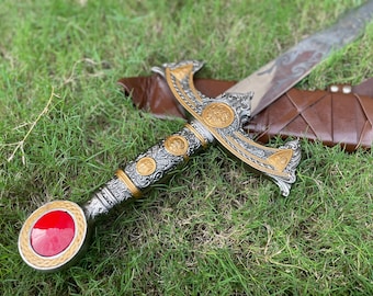 Det var en gång Excalibur-svärd, handgjord gåva Emma Swan medeltida svärd, perfekt jubileumspresent till make, födelsedagspresent till män, kvinnor