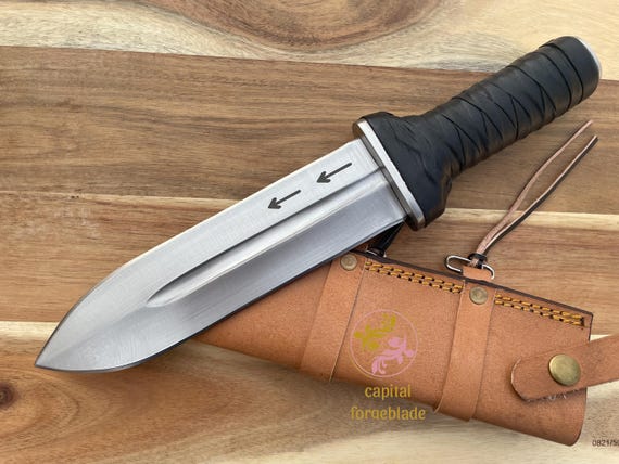 Handmade Thorfinn Dagger KNIFE, Anime Vinland Saga High Carbon Steel HUNTING Knife,  Best Birthday Gift for Him, Dad, Cosplay Gifts for Men