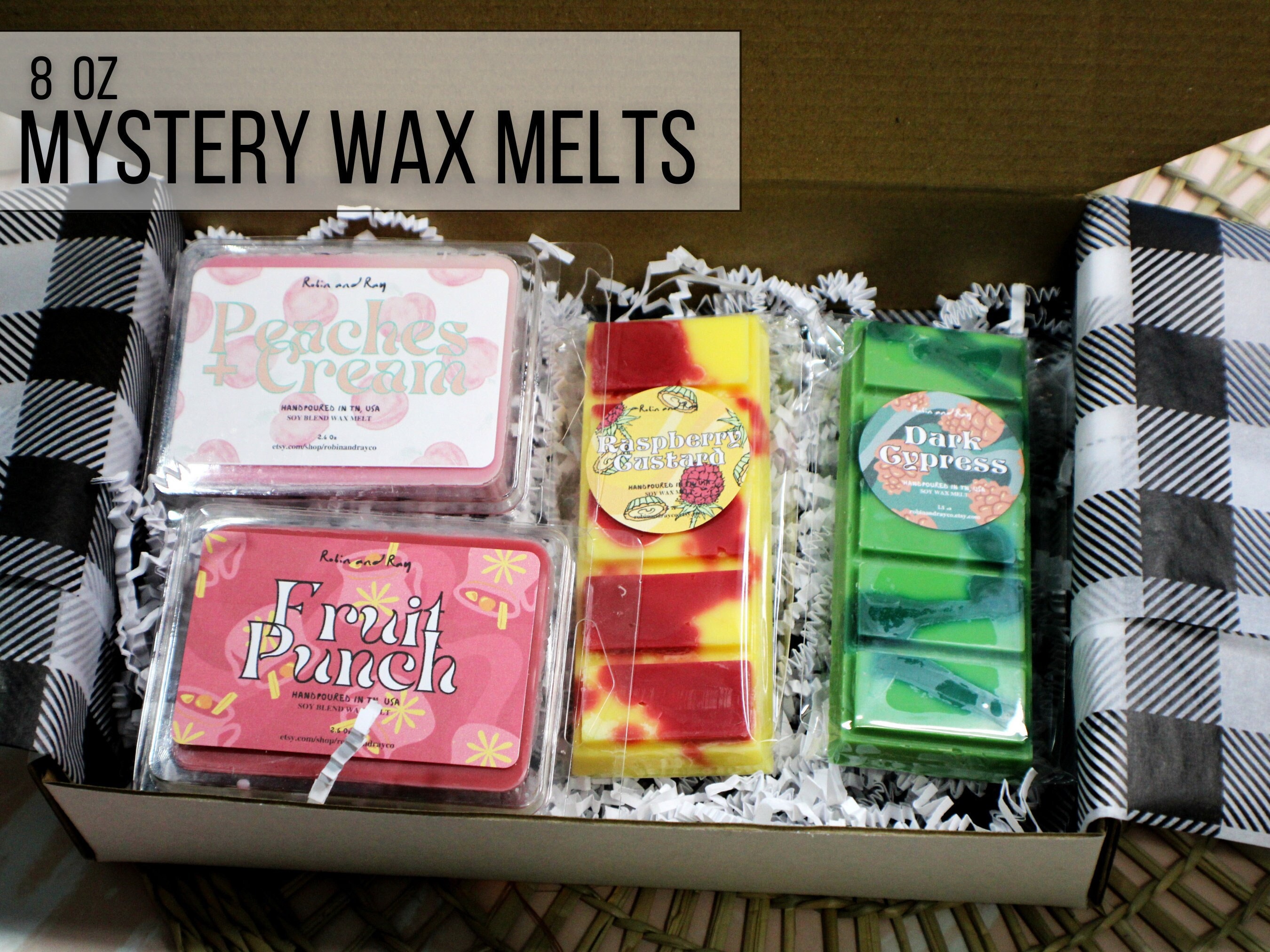 Delightful Scented Food-shaped Wax Melts Gift Box Perfect for