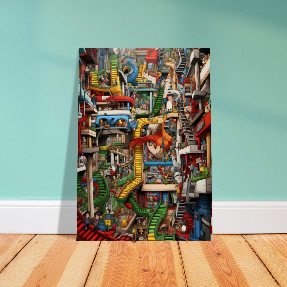 Hidden Object Poster "dream Slide" - Colorful, Fun and Educational! # ...