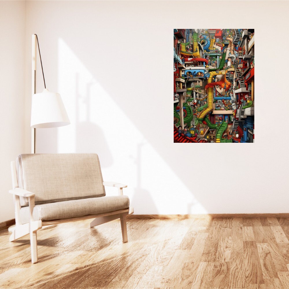 Hidden Object Poster "dream Slide" - Colorful, Fun and Educational! # ...