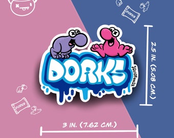 Dorks (parody) - Sticker