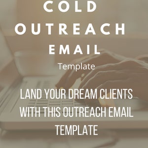 Cold Outreach Email Template