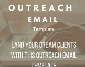 Cold Outreach Email Template