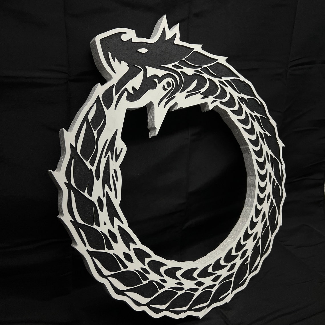Jörmungandr Serpent in Norse Mythology Means Huge Monster | Etsy