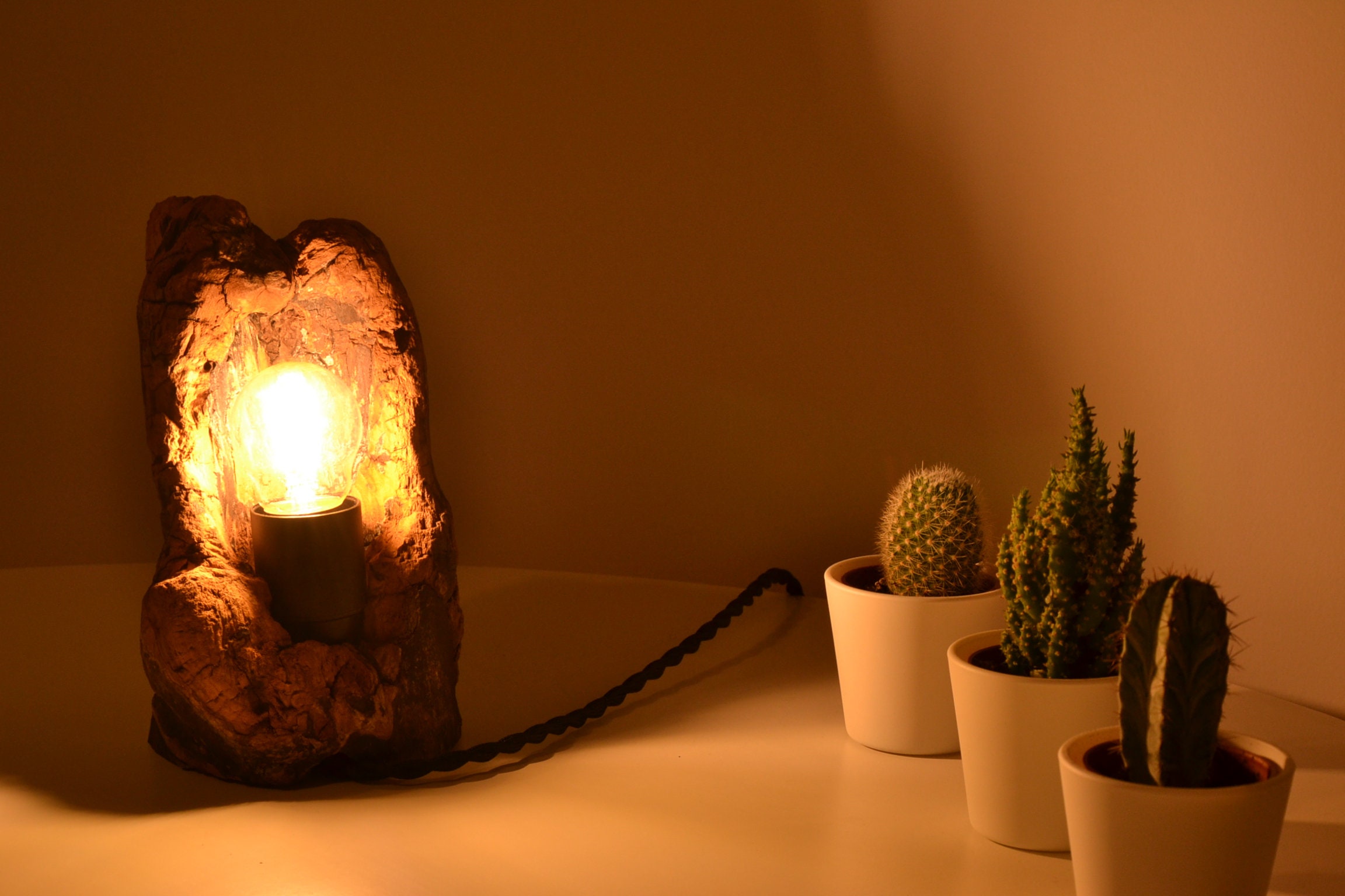 Lampe en Bois Flotté #217