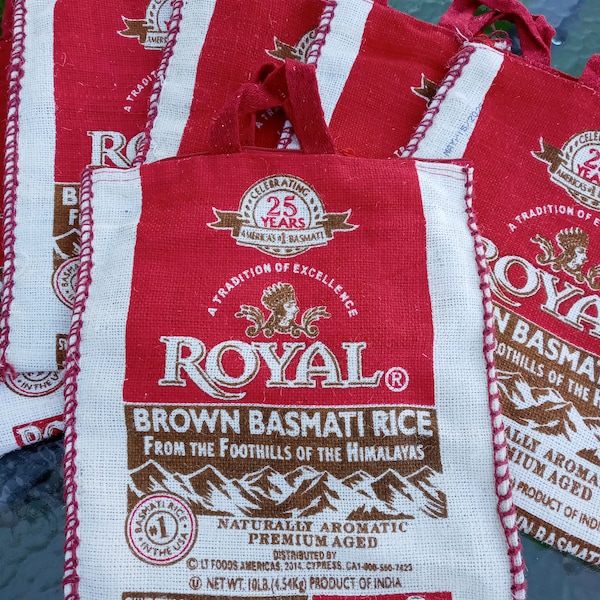 Royal Brown Basmati Rice tote Bag