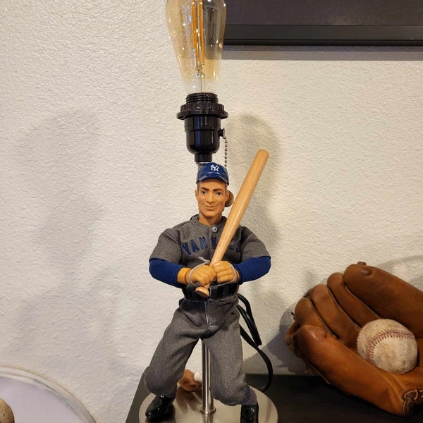 Baseball Player table top lamp - Lou Gehrig