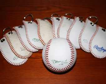 Baseball keychains