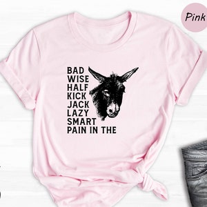Funny Donkey Shirt, Shirt For Dad, Father&#39;s Day Gift, Sarcastic Shirt, Donkey T-Shirt, Farmer Shirts, Funny Gift Shirt, Donkey Gift