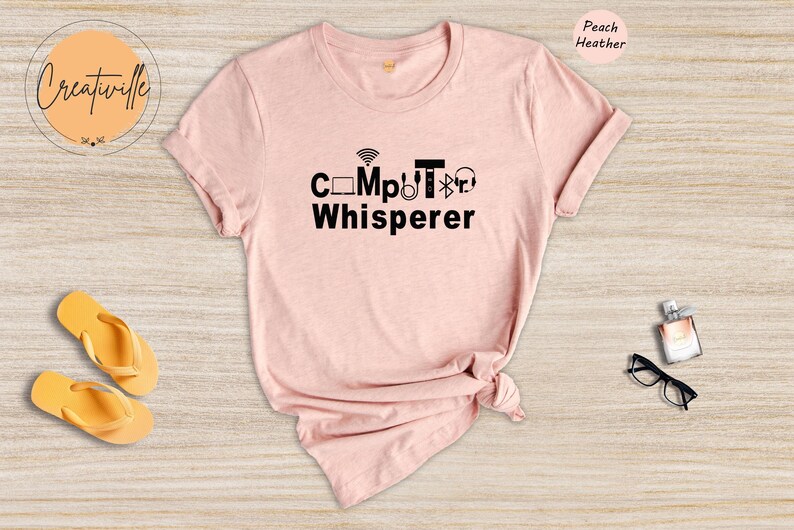 Computer Whisperer Tee: Coding Programmer Gift Shirt Bild 5