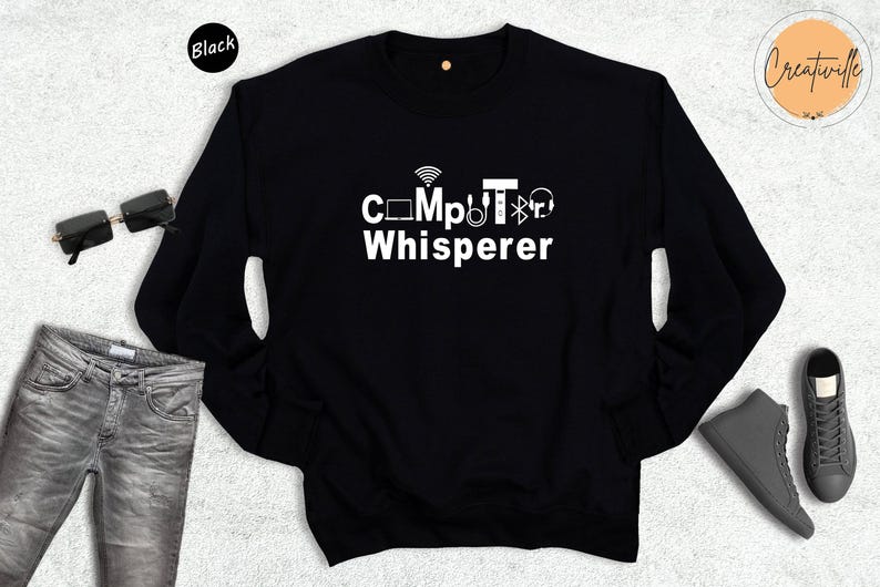 Computer Whisperer Tee: Coding Programmer Gift Shirt Bild 8