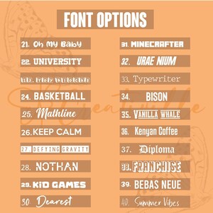 Personalized Iron-On Decal: Custom Text & Image Heat Transfer image 5