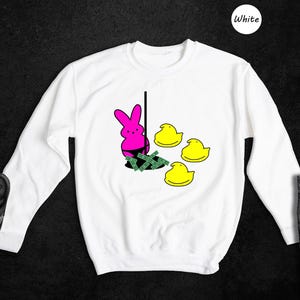Funny Easter Peep Show Shirt: Adult Humor Tee image 8