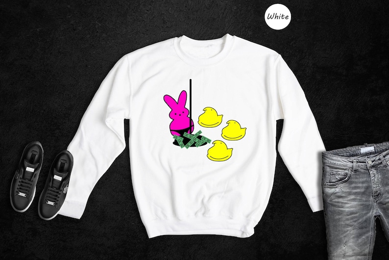 Funny Easter Peep Show Shirt: Adult Humor Tee image 8