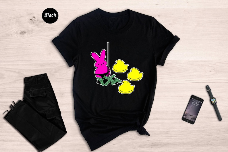 Funny Easter Peep Show Shirt: Adult Humor Tee image 2
