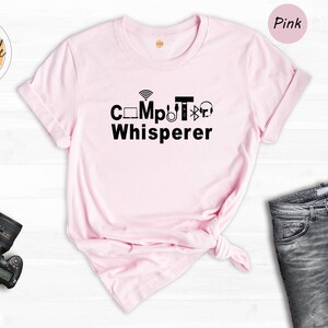 Computer Whisperer Tee: Coding Programmer Gift Shirt Bild 6