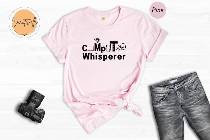 Computer Whisperer Tee: Coding Programmer Gift Shirt Bild 6